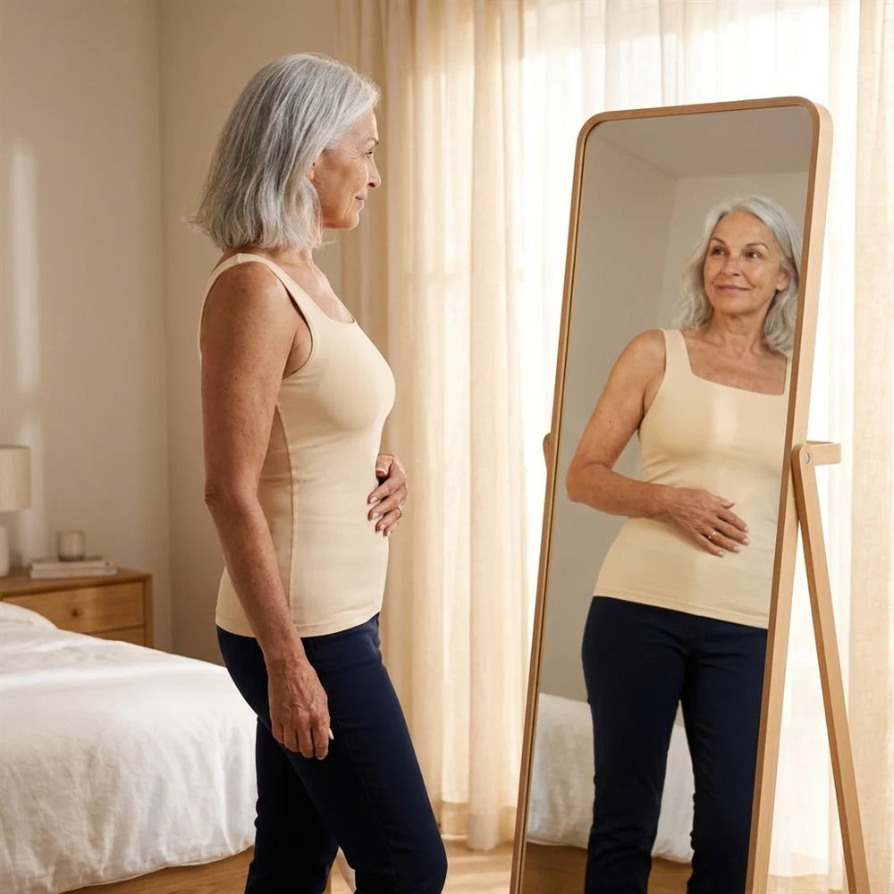 Maggie | Débardeur sculptant avec soutien-gorge intégré
