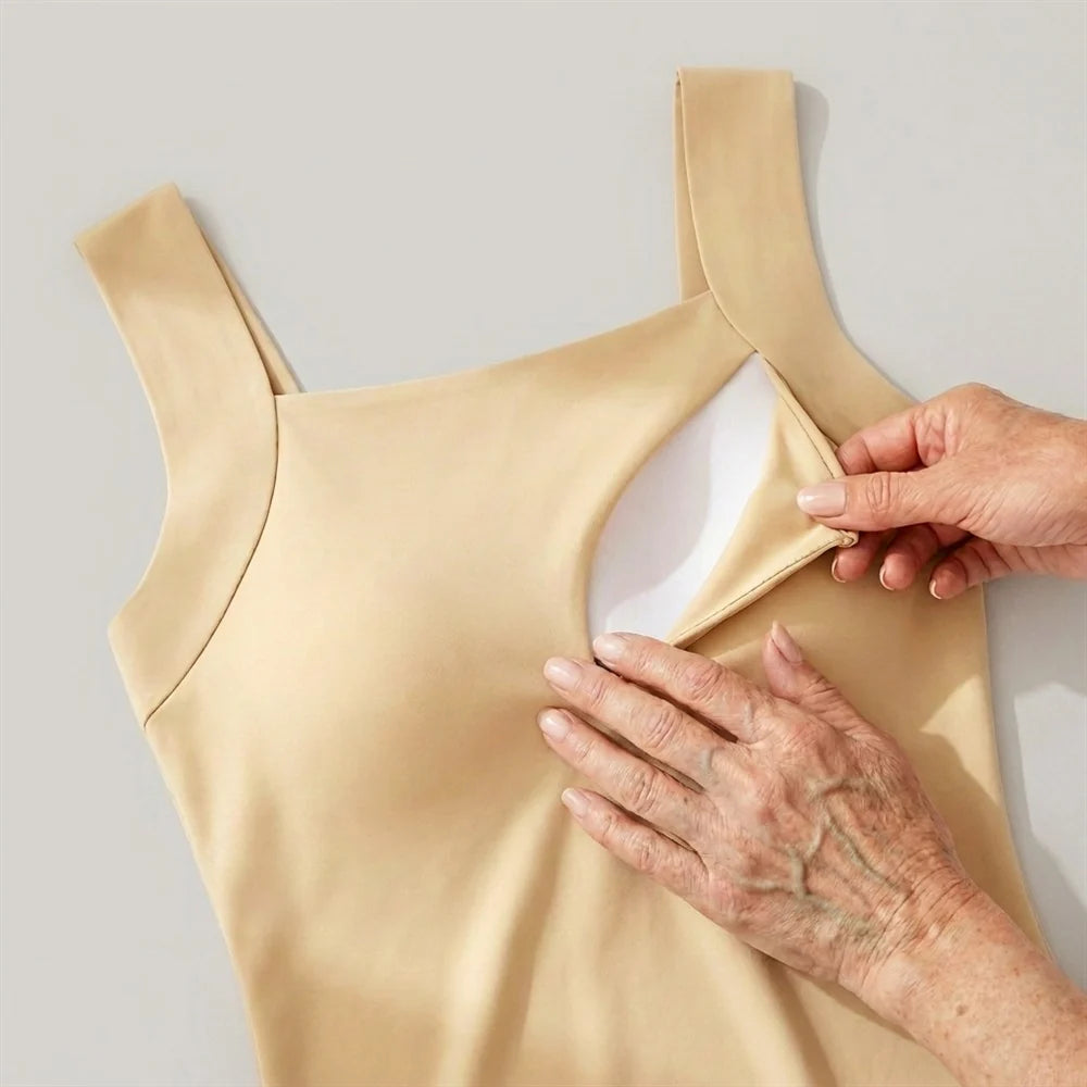 Maggie | Débardeur sculptant avec soutien-gorge intégré