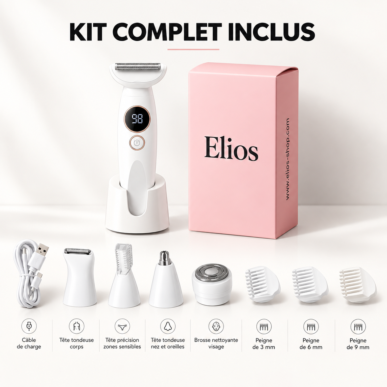 Rasoir 5-en-1 ELIOS®