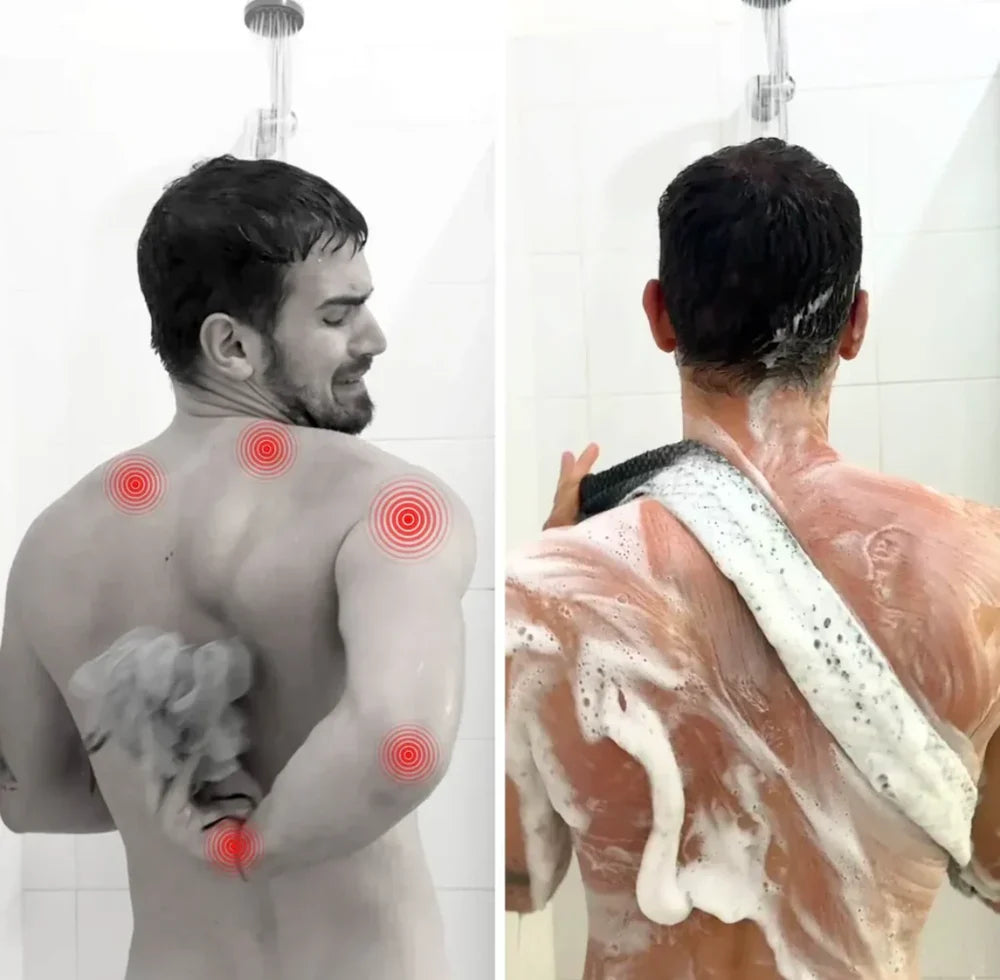 AVÉNA | Serviette de douche exfoliante