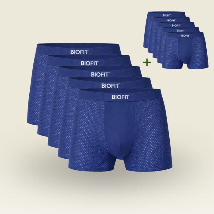 BIOFIT® Essentials – Lot de 5 boxers | + 5 GRATUITS