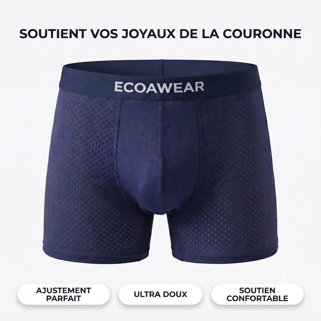 ECOAWEAR® | Lot de 5 boxers en bambou + Recevez 7 paires supplémentaires GRATUITES