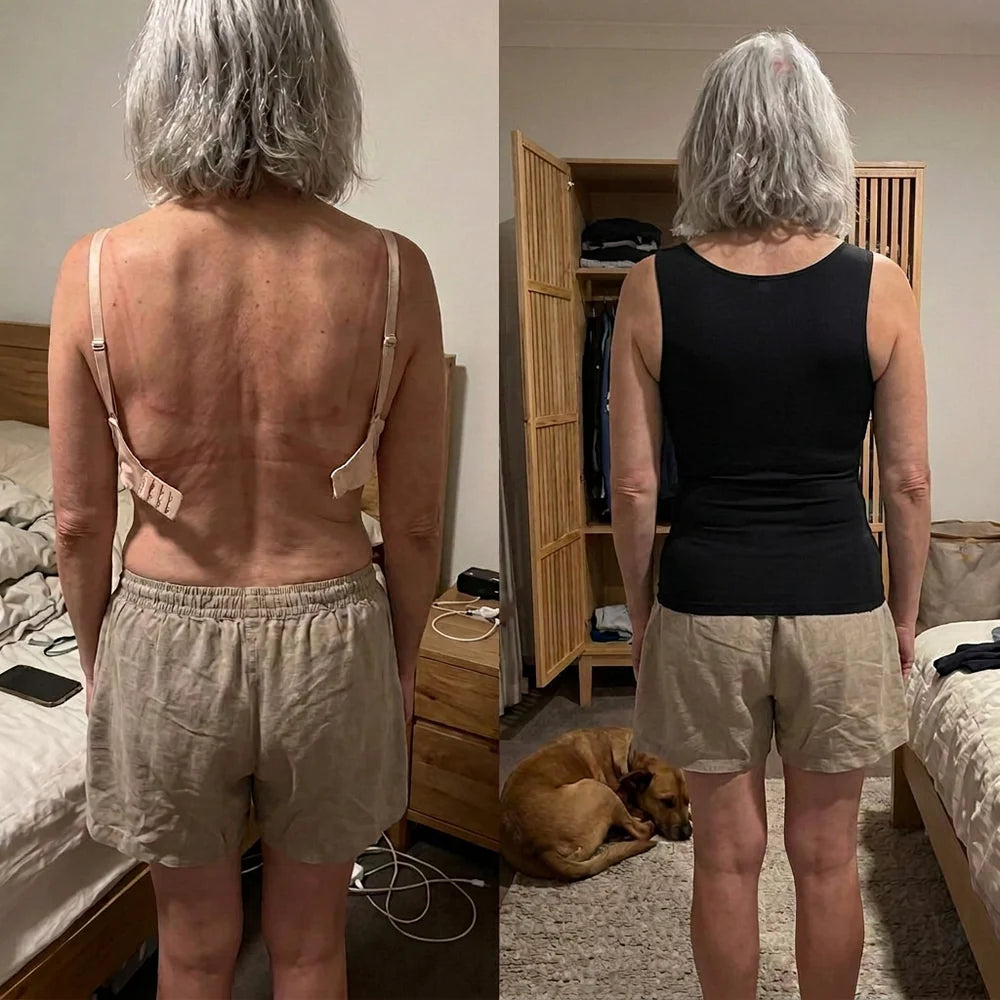 Maggie | Débardeur sculptant avec soutien-gorge intégré
