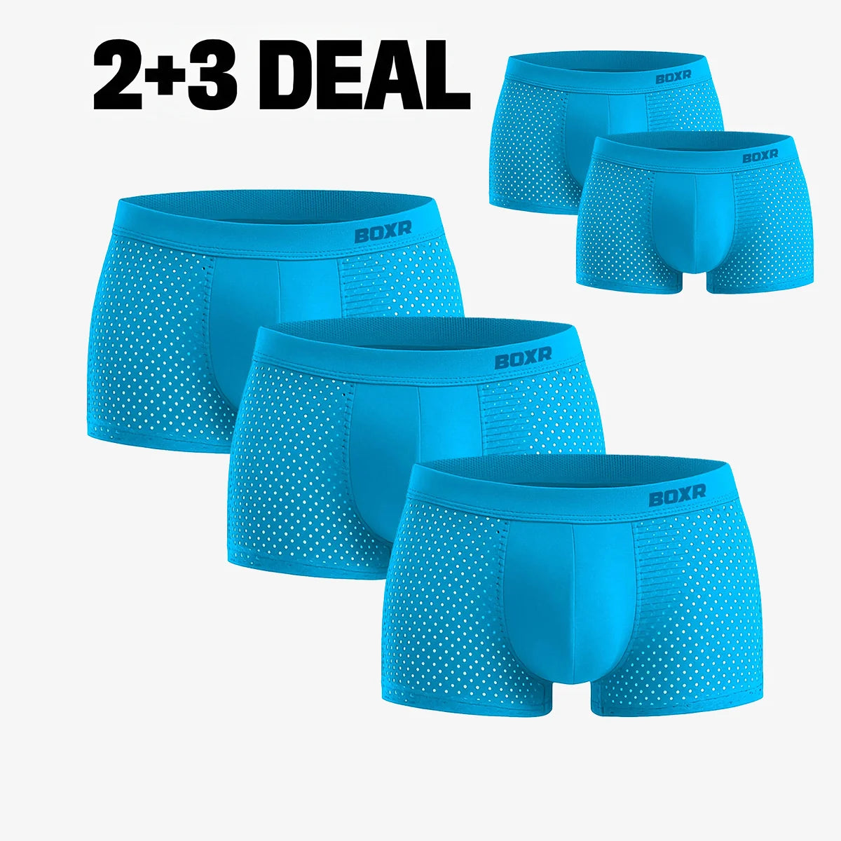 BOXERS EN BAMBOU ORIGINAL 2+3 OFFERTS