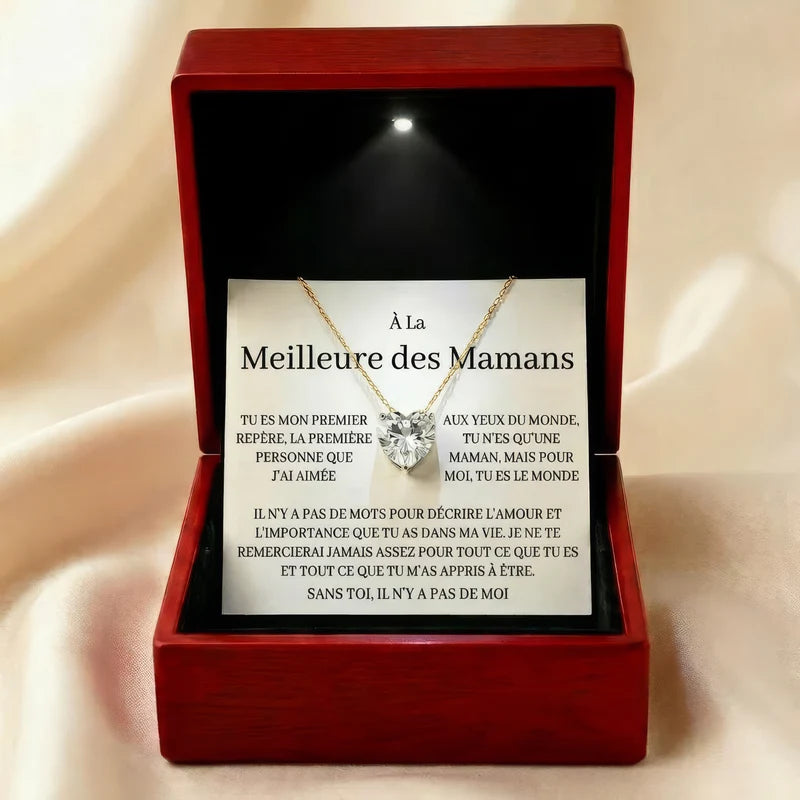 Coffret Collier "À la Meilleure des Mamans"
