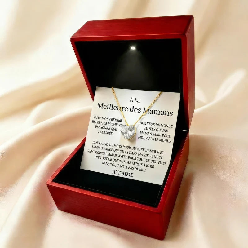 Coffret Collier "À la Meilleure des Mamans"