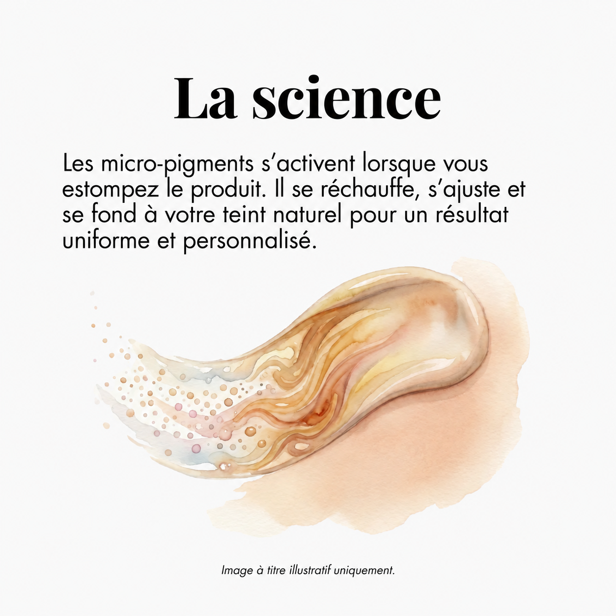 Fond de teint qui s’adapte à votre carnation