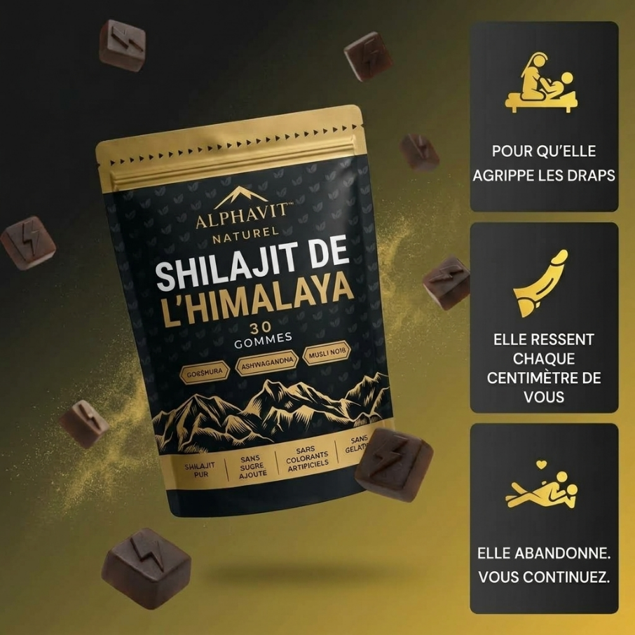 ALPHAVIT™ Gummies pour booster vos performances sexuelles