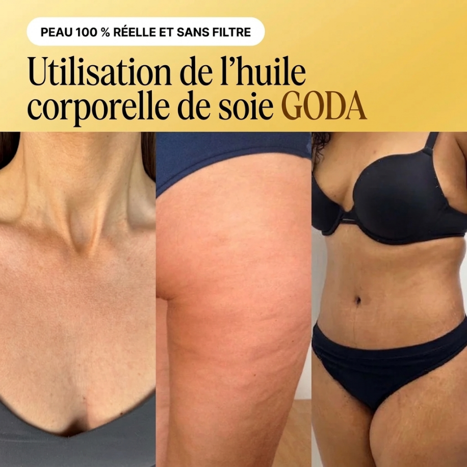 Goda® Huile corporelle à la soie