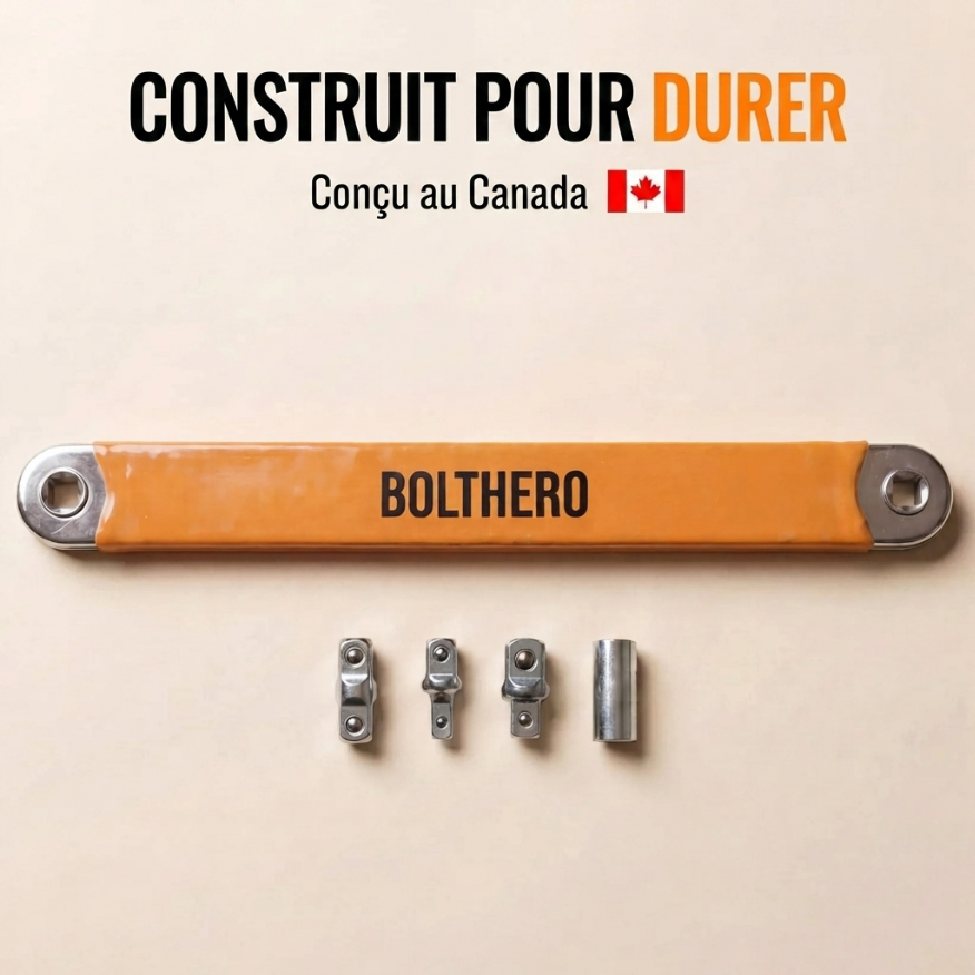 BOLTHERO® - Atteignez les boulons que votre cliquet ne peut pas atteindre