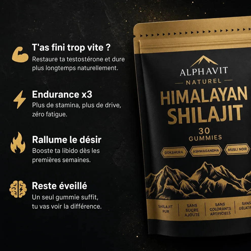 ALPHAVIT™ Gummies pour booster vos performances sexuelles