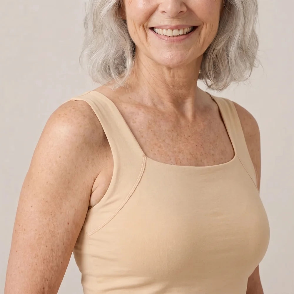 Maggie | Débardeur sculptant avec soutien-gorge intégré