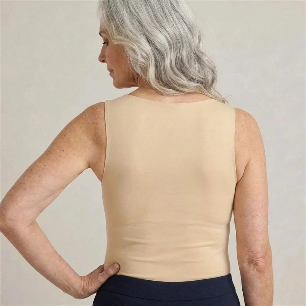 Maggie | Débardeur sculptant avec soutien-gorge intégré