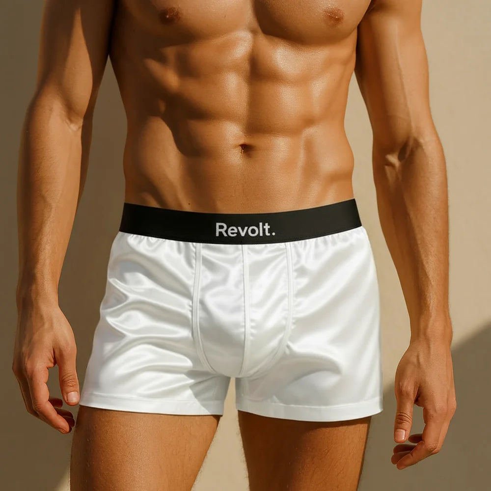 Boxers en soie Revolt | Confort haut de gamme, fabrication durable